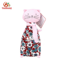 Custom Plush Toy 24cm Height Cute Cat Doll with Clothes